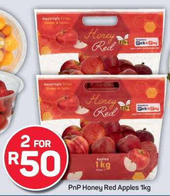 PnP Honey Red Apples 1kg