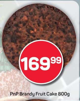 PnP Brandy Fruit Cake 800g