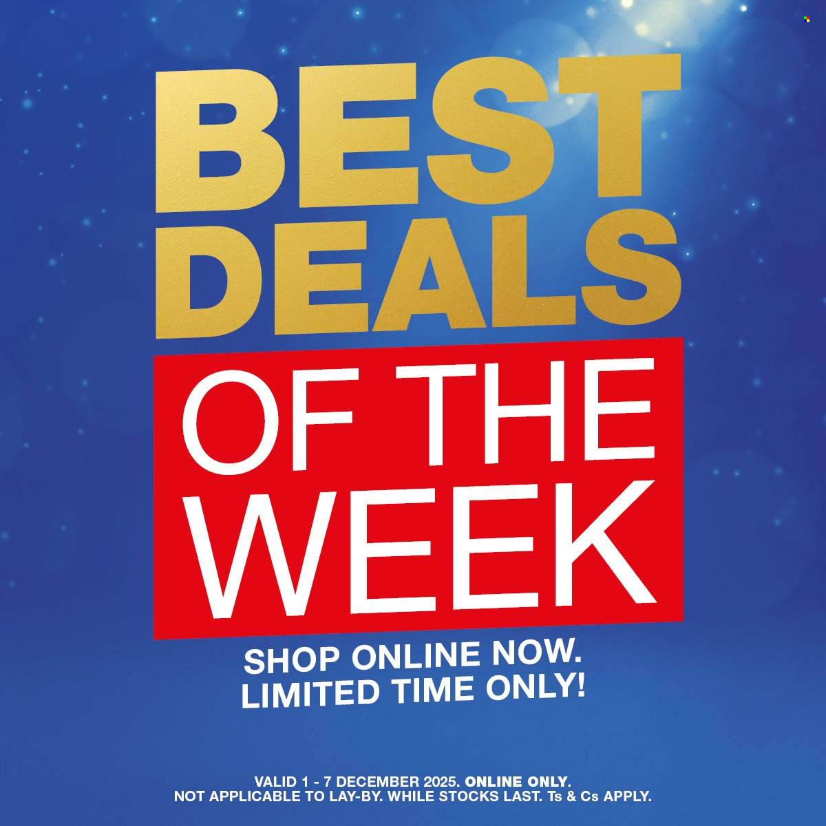 OK Furniture specials - 01/12/2025 - 07/12/2025. Page 1