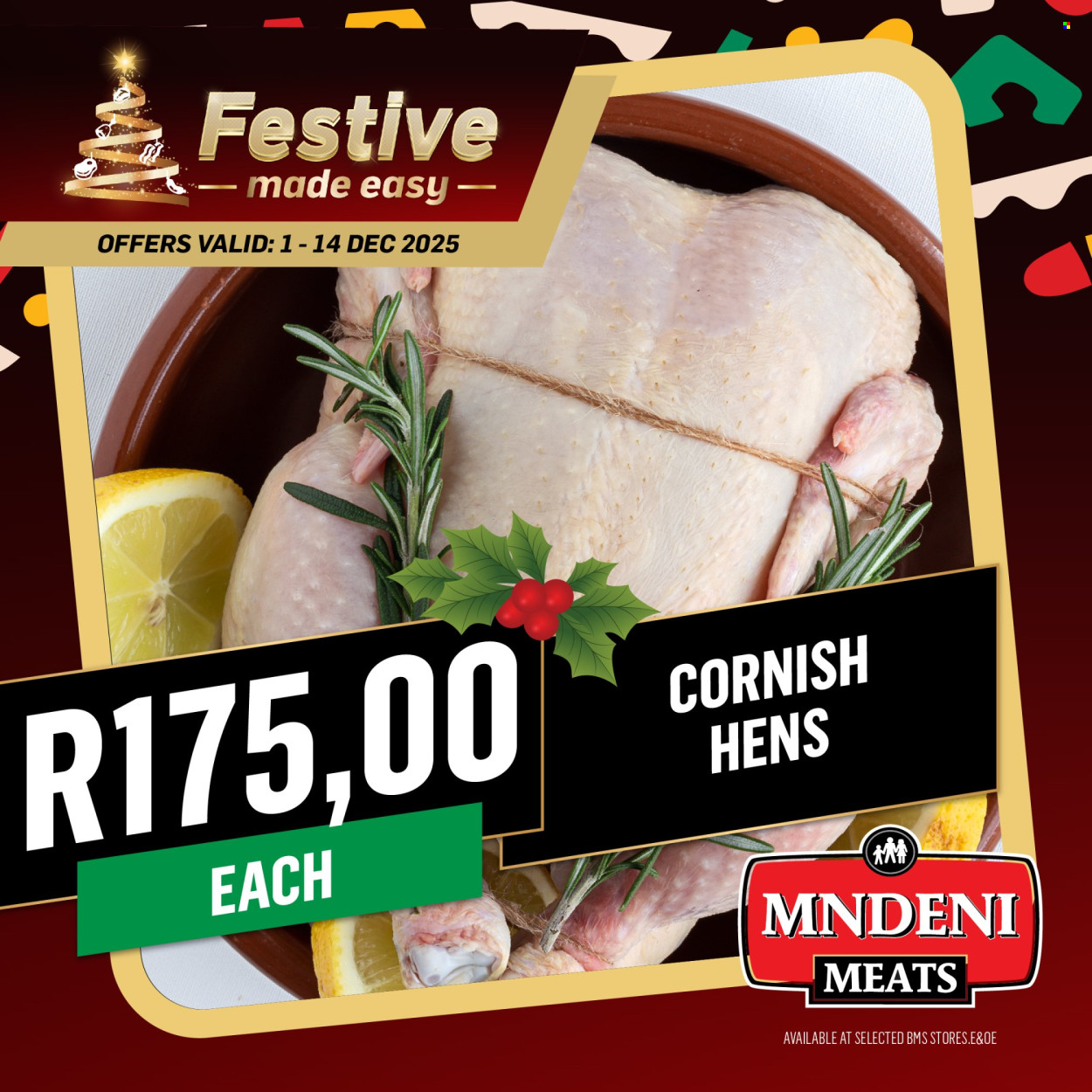 Mndeni Meats specials - 01/12/2025 - 14/12/2025. Page 4
