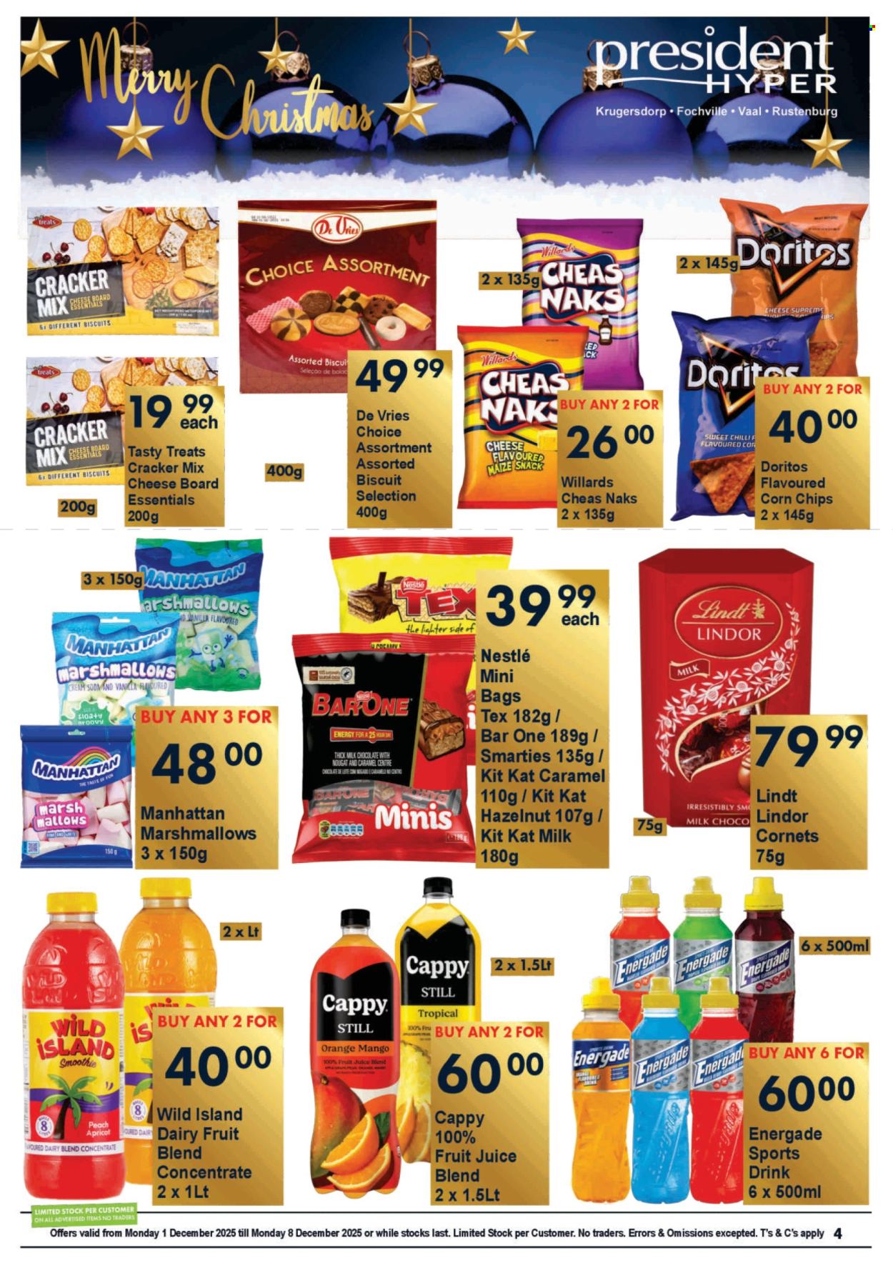 President Hyper specials - 01/12/2025 - 08/12/2025. Page 4