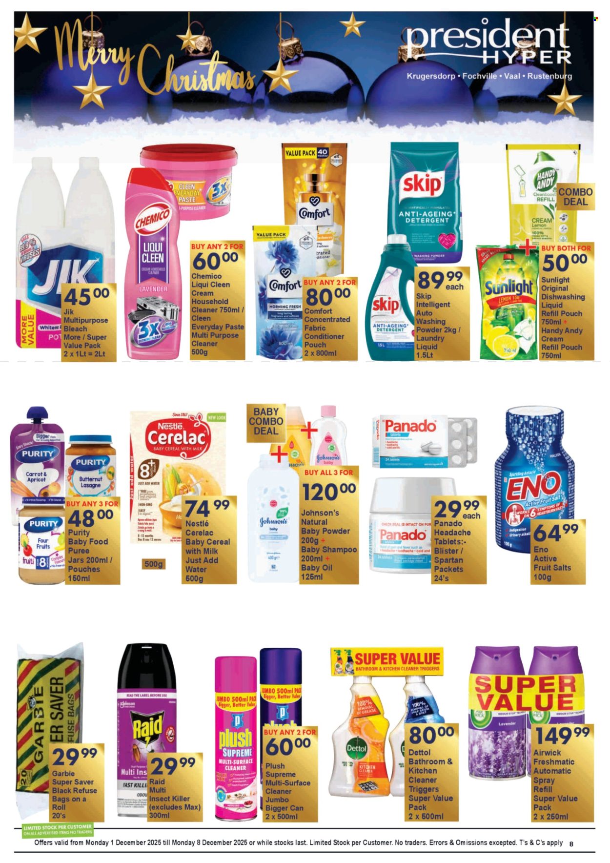 President Hyper specials - 01/12/2025 - 08/12/2025. Page 8