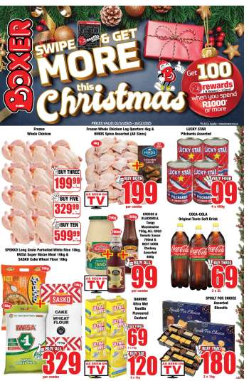 Boxer catalogue  - 01/12/2025 - 16/12/2025.