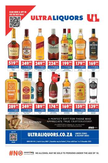 thumbnail - Ultra Liquors catalogue