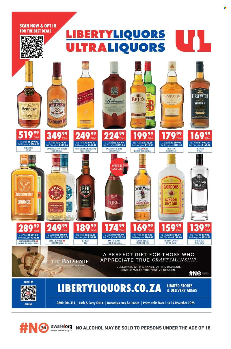 Liberty Liquors catalogue  - 01/12/2025 - 15/12/2025.