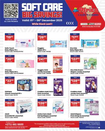 Africa Cash & Carry catalogue  - 01/12/2025 - 06/12/2025.