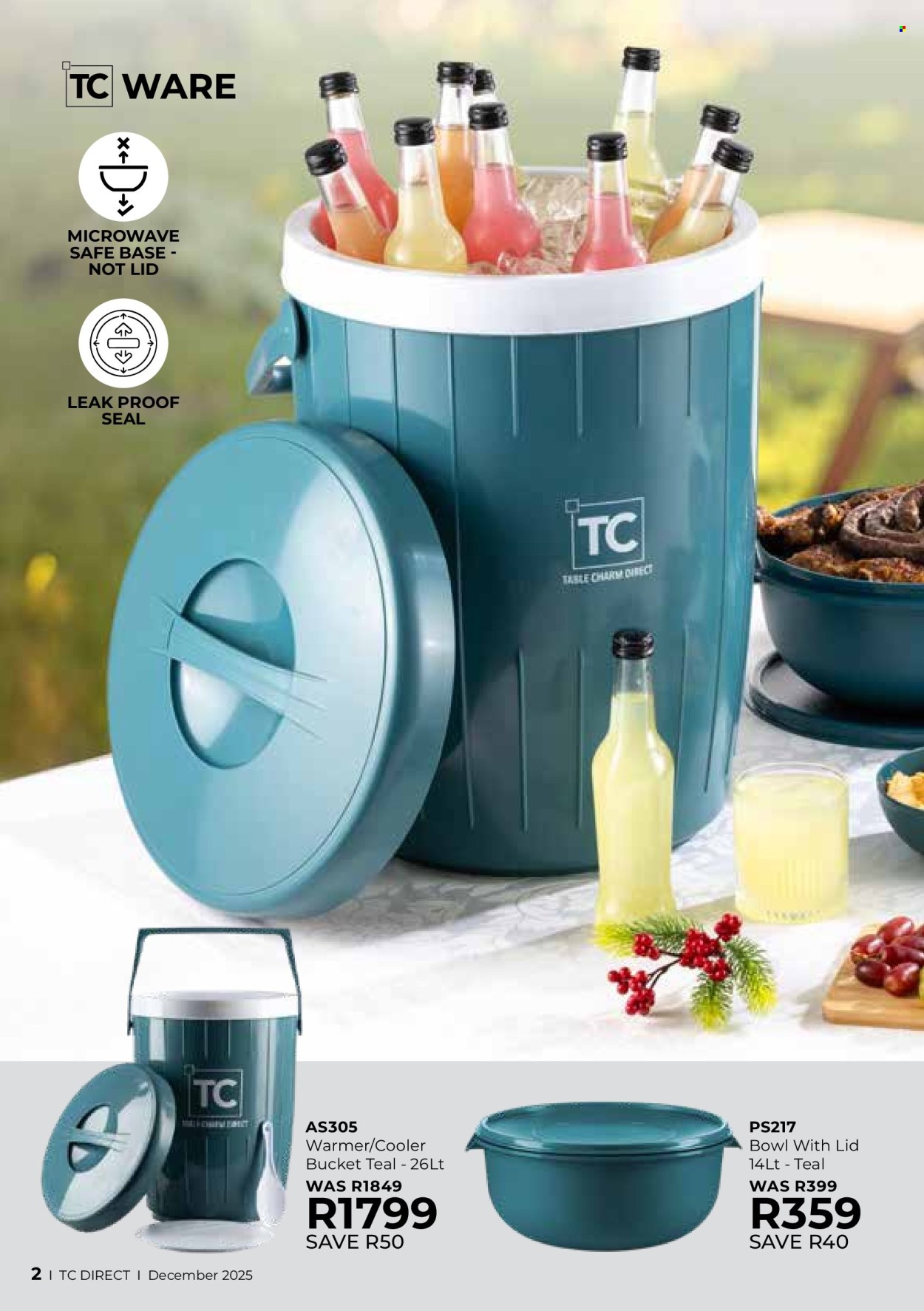 Table Charm Direct specials - 01/12/2025 - 31/12/2025. Page 2