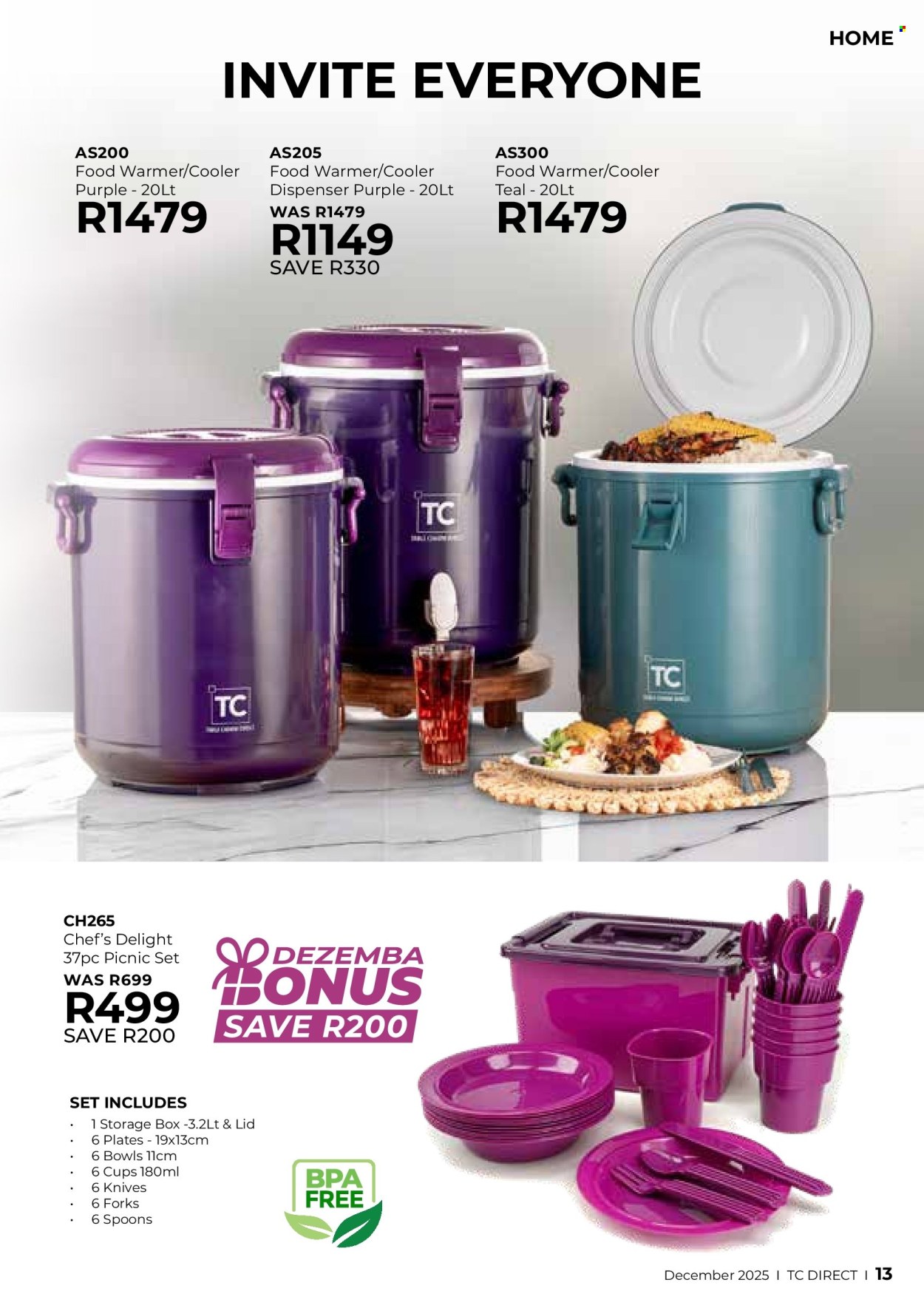 Table Charm Direct specials - 01/12/2025 - 31/12/2025. Page 13