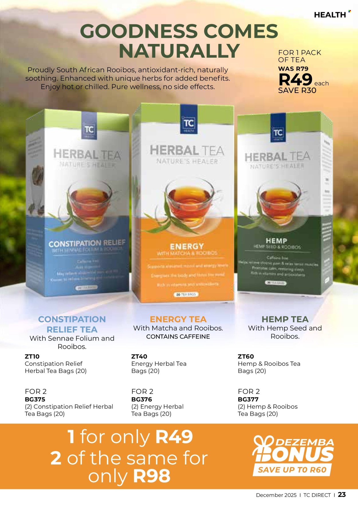 Table Charm Direct specials - 01/12/2025 - 31/12/2025. Page 23