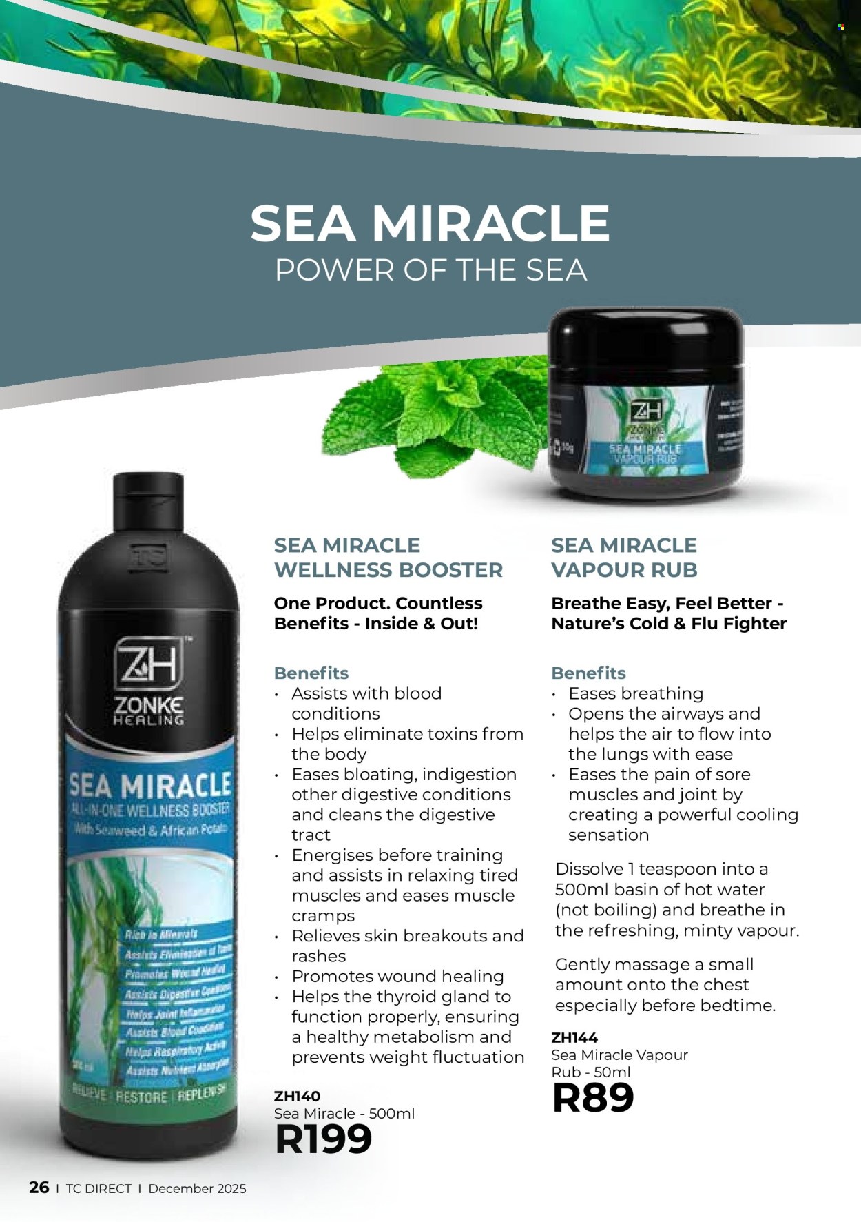 Table Charm Direct specials - 01/12/2025 - 31/12/2025. Page 26