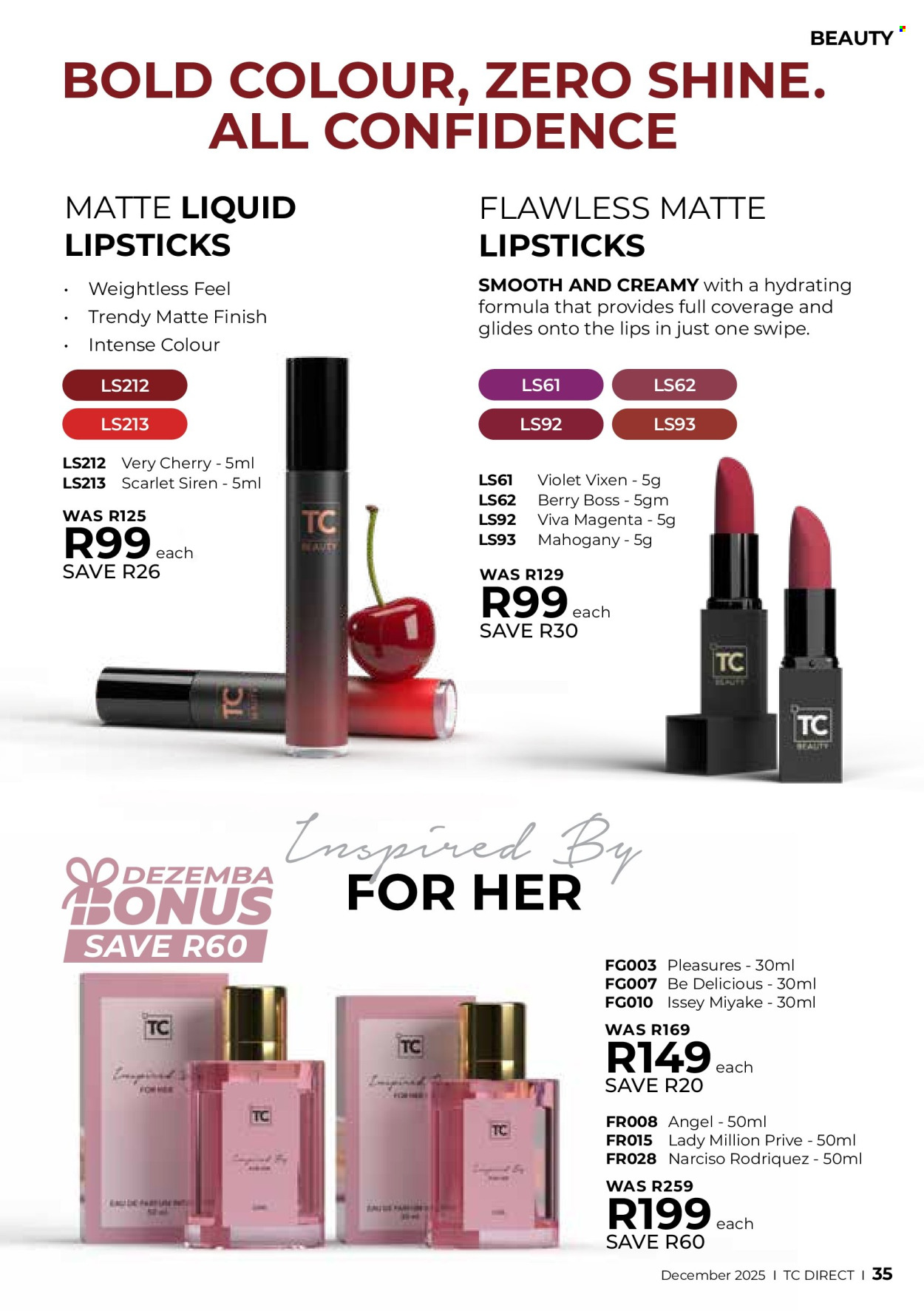 Table Charm Direct specials - 01/12/2025 - 31/12/2025. Page 35