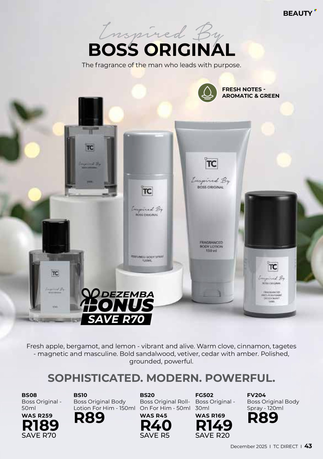 Table Charm Direct specials - 01/12/2025 - 31/12/2025. Page 43