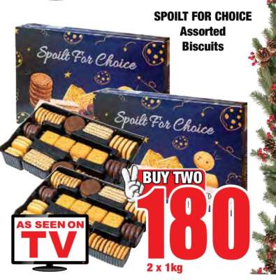 Spoilt For Choice Assorted Biscuits