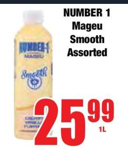 NUMBER 1 Mageu Smooth Assorted