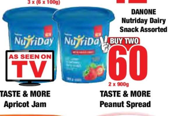 Danone NutriDay Dairy Snack Assorted