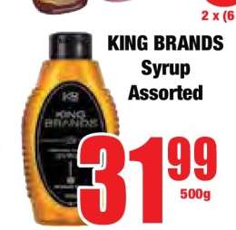 KING BRANDS Syrup Assorted