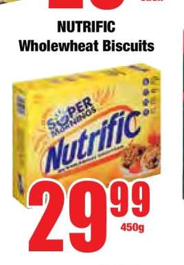 NUTRIFIC Wholewheat Biscuits