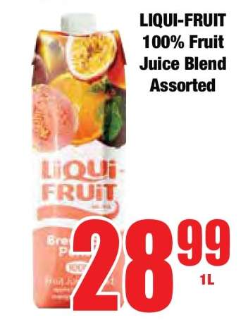 LIQUI-FRUIT 100% Fruit Juice Blend Assorted