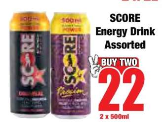SCORE Energy Drink Assorted