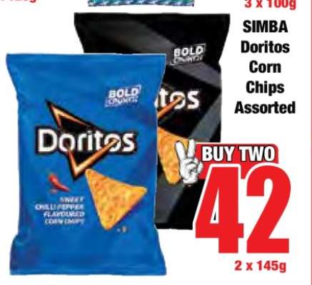 SIMBA Doritos Corn Chips Assorted