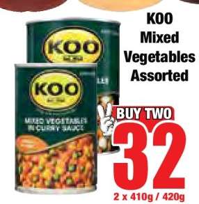 KOO Mixed Vegetables Assorted