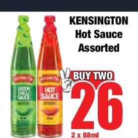 KENSINGTON Hot Sauce Assorted