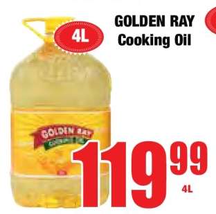 GOLDEN RAY Cooking Oil