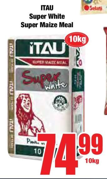 ITAU Super White Super Maize Meal