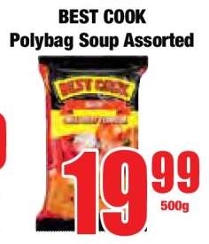BEST COOK Polybag Soup Assorted