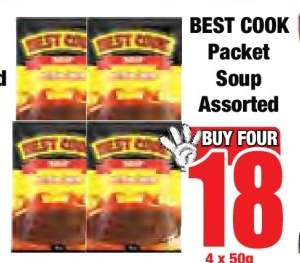BEST COOK Packet Soup Assorted