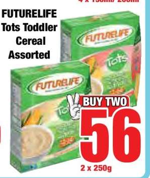 FUTURELIFE Tots Toddler Cereal Assorted