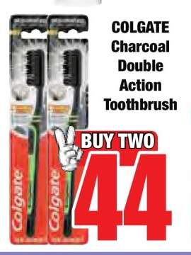 COLGATE Charcoal Double Action Toothbrush