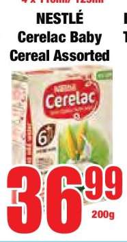 Nestlé Cerelac Baby Cereal Assorted