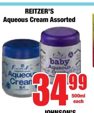 REITZER’S Aqueous Cream Assorted
