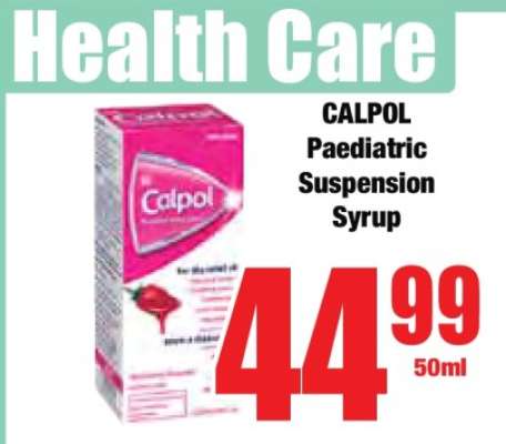 CALPOL Paediatric Suspension Syrup