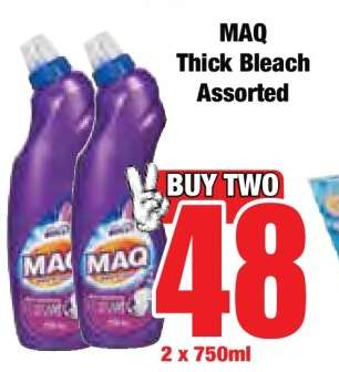 MAQ Thick Bleach Assorted