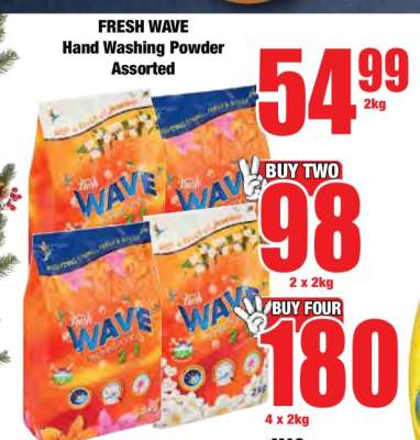 FRESH WAVE Hand Washing Powder Assorted
