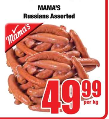 MAMA'S Russians Assorted