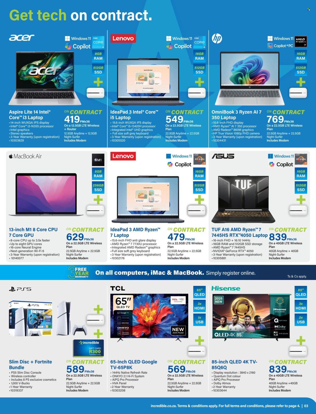 Incredible Connection specials - 01/12/2025 - 02/02/2026. Page 3