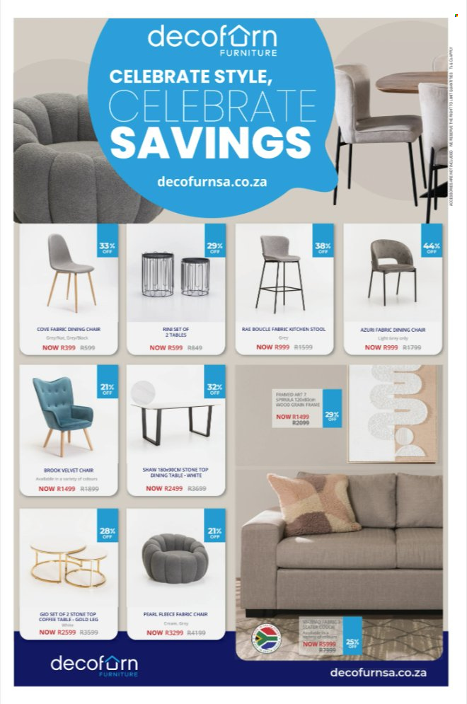 Decofurn Furniture specials. Page 1