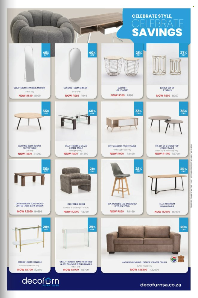 Decofurn Furniture specials. Page 3