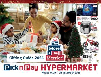 Pick n Pay Hypermarket catalogue  - 01/12/2025 - 28/12/2025.