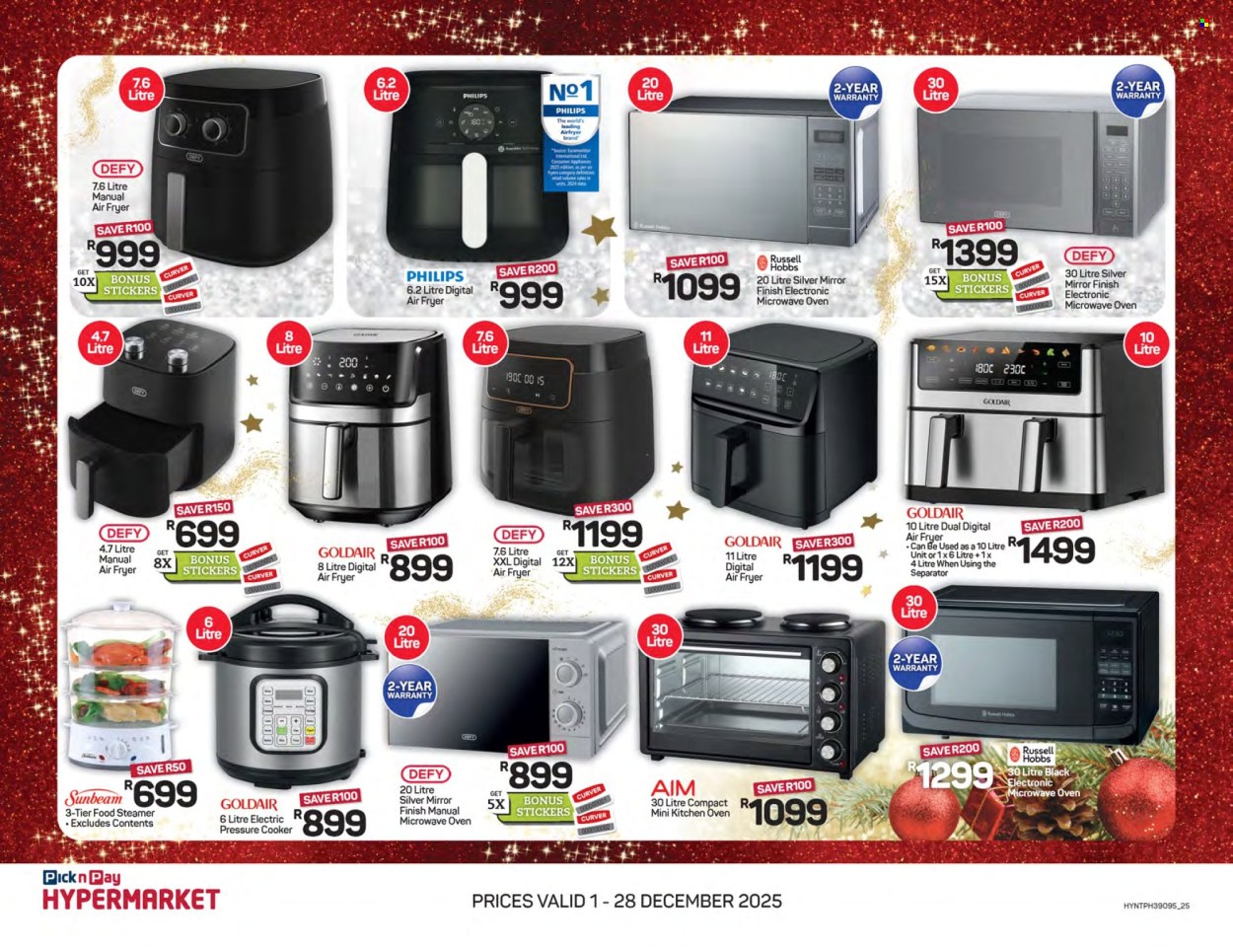 Pick n Pay Hypermarket specials - 01/12/2025 - 28/12/2025. Page 25