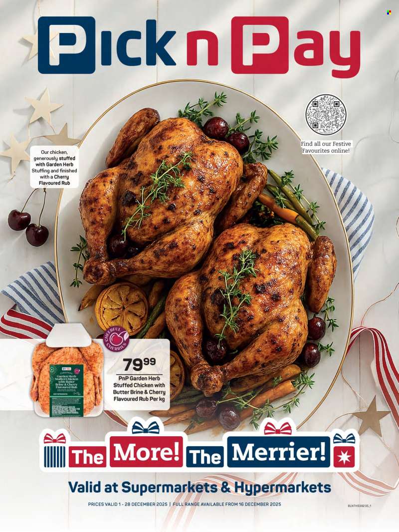 Pick n Pay catalogue  - 01/12/2025 - 28/12/2025.
