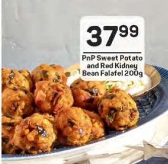 PnP Sweet Potato and Red Kidney Bean Falafel 200g