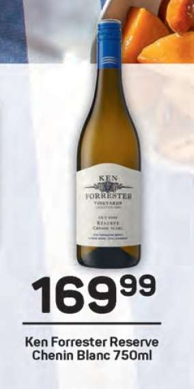Ken Forrester Reserve Chenin Blanc 750ml
