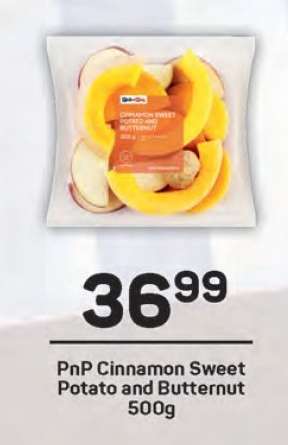 PnP Cinnamon Sweet Potato and Butternut 500g