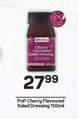 PnP Cherry Flavoured Salad Dressing 100ml