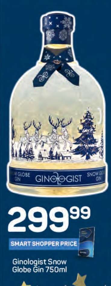 Ginologist Snow Globe Gin 750ml