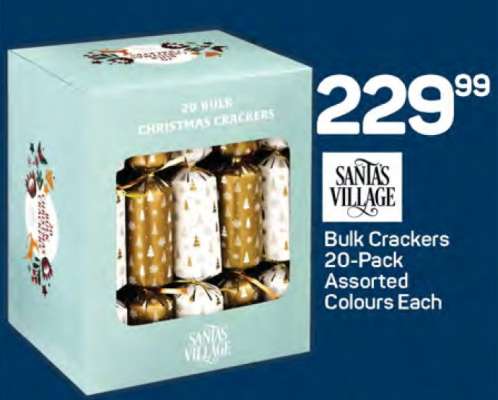Santa's Village Bulk Crackers